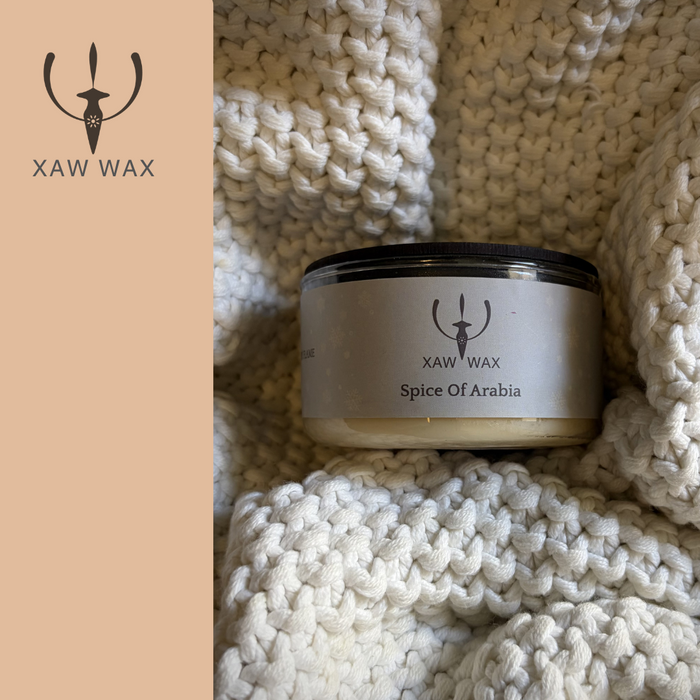 Spice of Arabia 100 g soy candle in a warm blanket