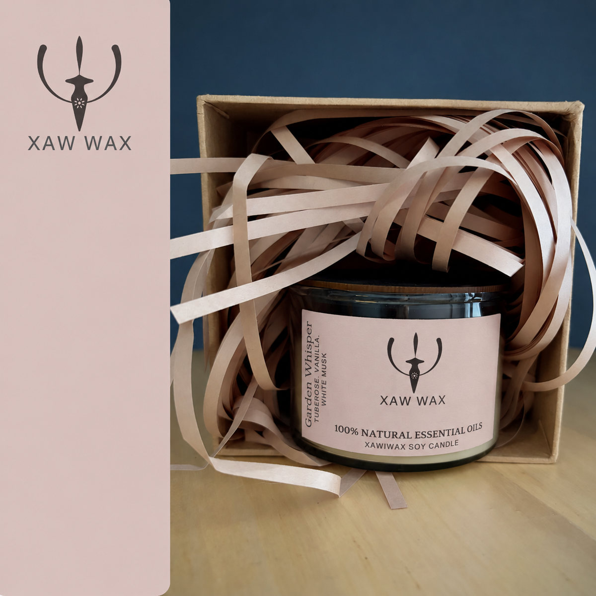XAW candle vessel ready for a refill