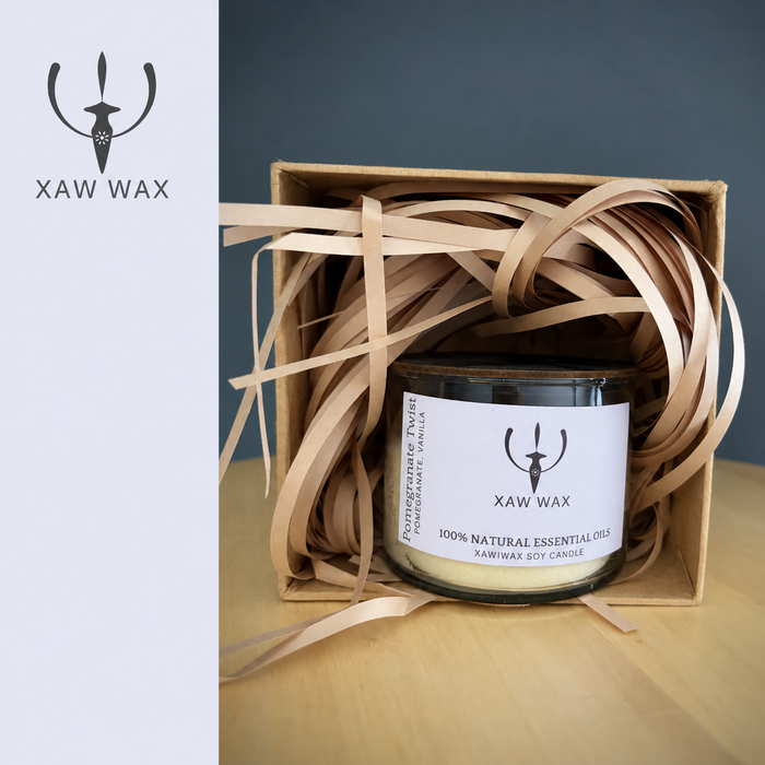 XAW Pomegranate Twist 150g candle